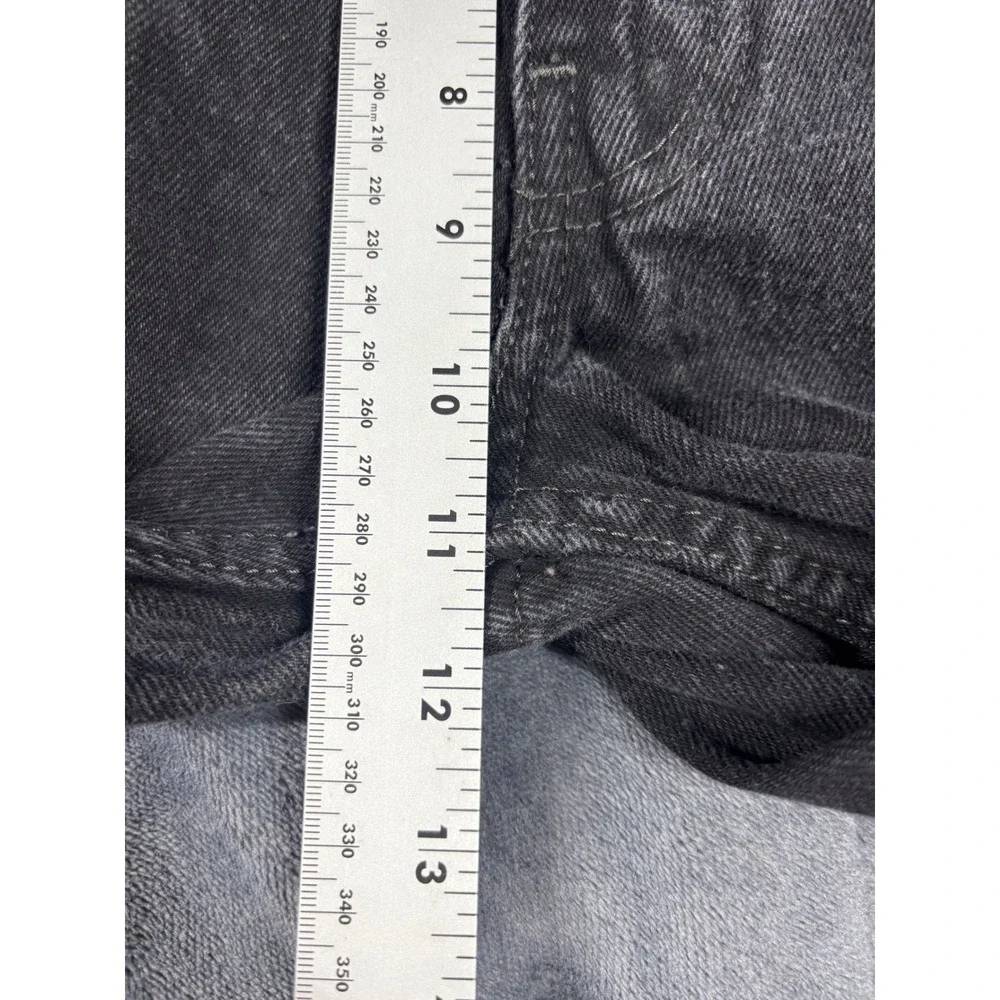 Levis 550 Relaxed‎ Fit Jeans Mens 34x30 Washed Black Tapered Leg 00550-0260
